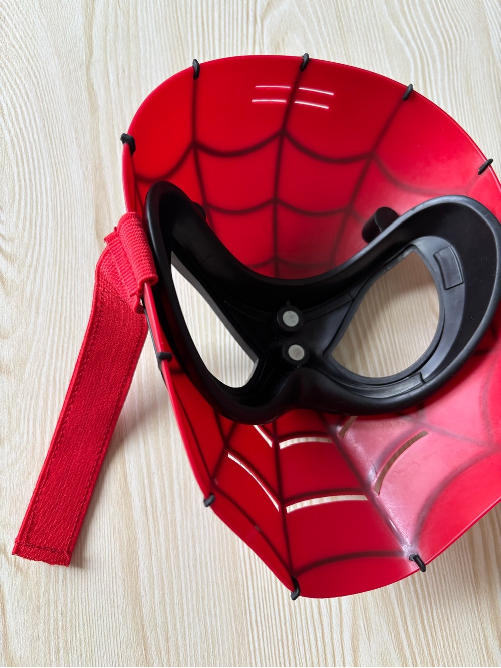 Marvel Hasbro Spider-Man Superhero Mask Adjustable Back Halloween Youth Kids - Picture 10 of 14